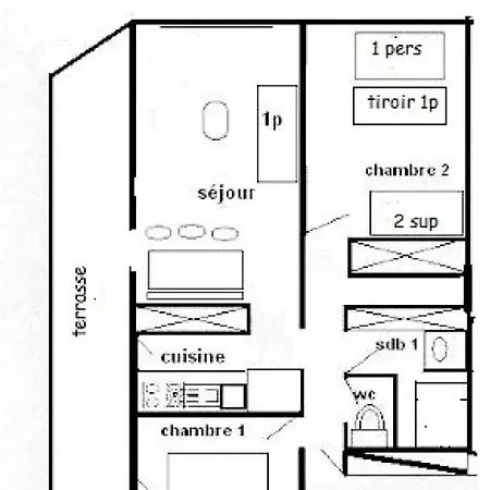 Appartement Résidence Aime 2000 - 3 Pièces 6 Pers - Aime 2000 - Plagne Aime 2000 Mae-6804 La Plagne