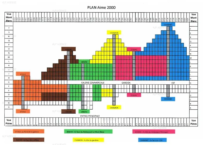 Aime 2000 - 3 Pieces 6 Pers - Aime 2000 - Q35a2 - Plagne Aime 2000 Mae-6804 Lägenhet